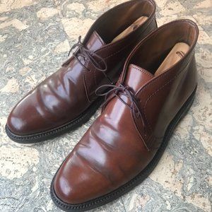 Men's Alden Shell Cordovan Chukka in Honey (Custom Color)